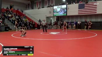 105 lbs Semifinal - Alaina Terhune, Independence vs Kara VeDepo, Solon