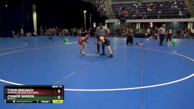 90 lbs Round 5 - Connor Warson, DC Elite vs Tyson Edelbach, Wabasha-Kellogg-Alma-Pepin