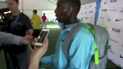 Conseslus Kipruto loss for words after steeple controversy at Pre Classic 2013