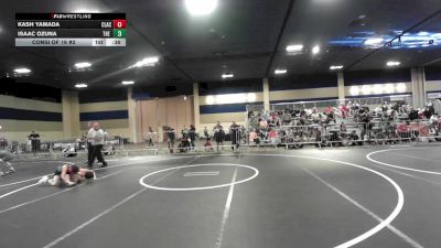 65 lbs Consi Of 16 #2 - Kash Yamada, Clackamas WC vs Isaac Ozuna, The Wrestling Asylum