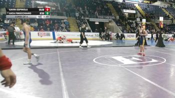 106 lbs Consi Of 4 - Gavin Espinola, Greater Lowell vs Luca Finocchiaro, Methuen