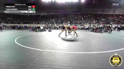 B3A-175 lbs Quarterfinal - Brian Roy, Comanche vs Dane Jensen, Pawhuska