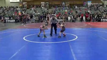 43 lbs Quarterfinal - Liam Eshelman, Ruby Mountain Wrestling vs Tristen Craft, Blacksheep