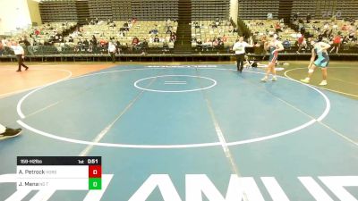 159-H2 lbs Semifinal - Anthony Petrock, Iron Horse vs Jomar Mena, No Team