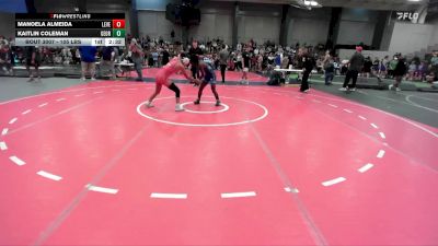 105 lbs Rr Rnd 1 - Manoela Almeida, Level Up Wrestling Center vs Kaitlin Coleman, Georgia
