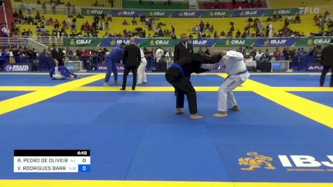 RAFAEL PEDRO DE OLIVEIRA SANTOS vs VADSON RODRIGUES BARROS 2023 Brasileiro Jiu-Jitsu IBJJF