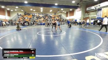 165 lbs Semifinal - Isaiah Sandoval-Yell, Oak Hills vs Ayden Solomon, Newport Harbor