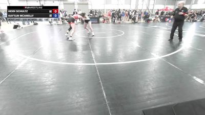 U20 Women - 65 lbs Cons. Round 2 - Heidi Schultz, OK vs Kaytlin McAnelly, AK