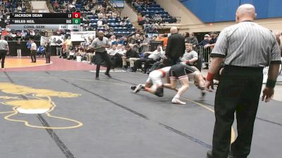 3 - 120 lbs Cons. Semi - Miles Neil, Rocktown High School vs Jackson Dean, Lord Botetourt