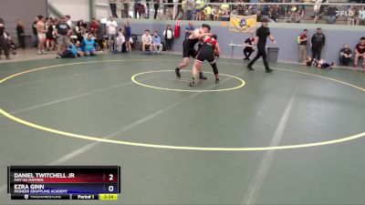 165 lbs Cons. Round 2 - Ezra Ginn, Pioneer Grappling Academy vs Daniel Twitchell Jr, Mat-Su Matmen