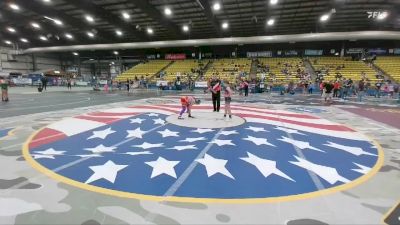 100-110 Exhibition Round 3 - Scottie Silver, Westside Raider Wrestling vs Kora Klapperich, Warner/Northwestern