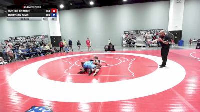 175 lbs Blake Hostetter, Pennsylvania Blue vs Brennan Warwick, Ohio Gray