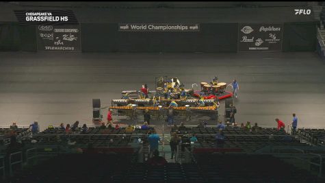 Grassfield HS "Chesapeake VA" at 2025 WGI Percussion/Winds World Championships
