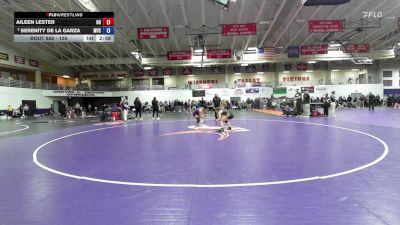 138 lbs Quarterfinal - Aileen Lester, Ottawa University vs Serenity De La Garza, Missouri Valley College