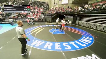 5A 157 lbs Cons. Semi - Logan Mcnally, Wasatch vs Ryker Cluff, Spanish Fork