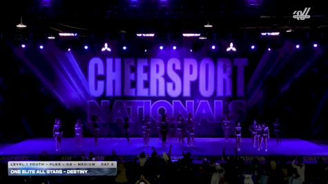 One Elite Allstars - Destiny [2026 L1 Youth - Flex - D2 - Medium Day 2] 2026 CHEERSPORT National All Star Cheerleading Championship
