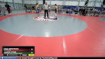 120 lbs Quarterfinal - Harper Stone, Southern Idaho Training Center vs Cole Armstrong, Buzzsaw WC