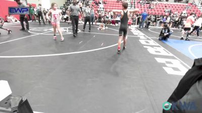 92 lbs Final - Sean Barton, Warrior Wrestling Club vs Avriella Pretty Bear, Harrah