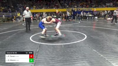 105 lbs Consi Of 32 #2 - Peyton Toven, Punxsutawney vs Deacon Moore, Union City