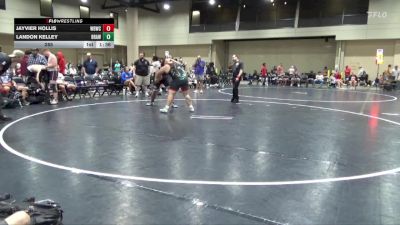 285 lbs Round 5 (6 Team) - Landon Kelley, BRAWL White vs Jayvier Hollis, White Buffalo Wrestling Academy
