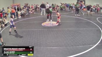 41 lbs Quarterfinal - Braxton Bravet-Morton, Palmetto State Wrestling Academy vs Elijah Queen, Jet Wrestling Club