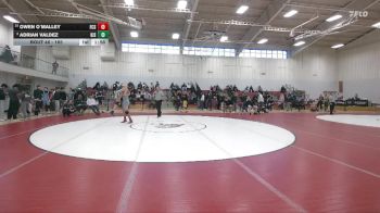 165 lbs Champ. Round 1 - Owen O`Malley, Friends` Central vs Adrian Valdez, Kiski School