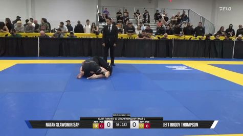 Jett Brody Thompson vs Natan Slawomir Sap 2026 Pan IBJJF Jiu-Jitsu No-Gi Championship