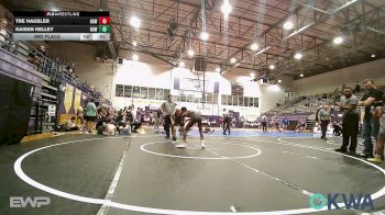 85 lbs 3rd Place - Tre Hausler, Raw Wrestling Club vs Kaisen Kelley, Raw Wrestling Club