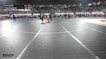 160 lbs Quarterfinal - Evan Moore, Tuttle vs Tyler Walden Jr, Elgin Wrestling