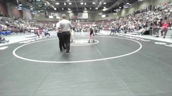 2A 150 lbs Champ. Round 1 - Chance Laws, San Juan vs Judah Rivera, Utah Military Academy Hillfield