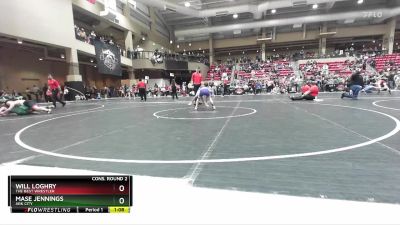 76 lbs Cons. Round 2 - Will Loghry, The Best Wrestler vs Mase Jennings, Ark City
