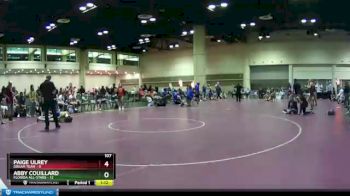 107 lbs Placement (16 Team) - Paige Ulrey, DREAM TEAM vs Abby Couillard, Florida All-Stars