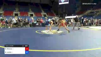 152 lbs Consi Of 8 #2 - Dylan D. Elmore, Kansas vs Kaleb Larkin, Arizona