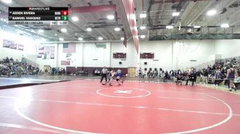 190 lbs Round Of 32 - Aeden Rivera, Nonnewaug vs Samuel Vasquez, Waterford