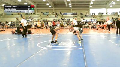 113 lbs Rr Rnd 2 - Ethan Bayliss, Indiana Outlaws White - HSB vs Kyle McGraw, Attrition Wrestling Scar - HSB