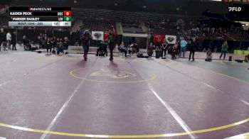 285 lbs 5th Place Match - Parker Bagley, Lewiston vs Kaiden Peck, Weiser