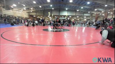 64 lbs Semifinal - Rivers Tahdooahnippah, Elgin Wrestling vs Adalena Chay, Shelton Wrestling Academy