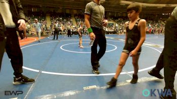 64 lbs Round Of 16 - Maverick Spencer, Keystone Wrestling Club vs Ryland Peters, Claremore Wrestling Club