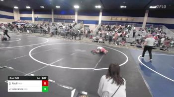 74 lbs Final - Quintin Faull, Red Wave WC vs Julian Lawrence, Red Wave WC