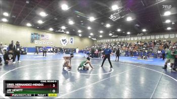138 lbs Cons. Round 6 - Jay Hewitt, Hoover vs Uriel Hernandez-Mendoza, Madera South