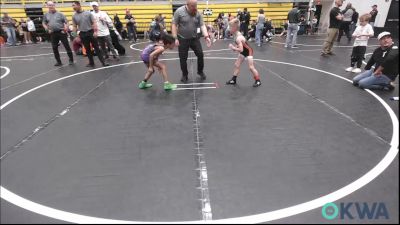 61 lbs Final - Andrew Mitchell, Cowboy Wrestling Club vs Omere Wright, D3 Wrestling Cluib