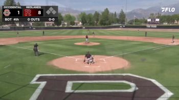 Replay: Occidental vs Redlands - DH | Apr 12 @ 2 PM