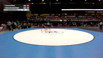100 lbs Quarterfinal - Krislynn Martinez, Maize South HS vs Chloe Steele, Emporia HS
