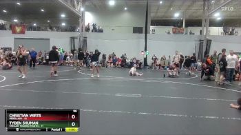 96 lbs Round 4 (6 Team) - Tyden Shuman, Steller Trained Mantis vs Christian Wirts, Rebellion