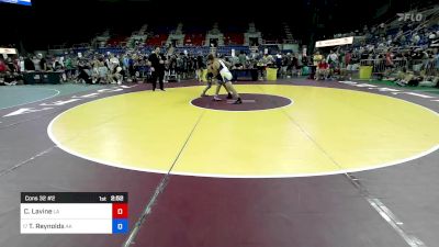 144 lbs Cons 32 #2 - Caleb Lavine, LA vs Thailyn Reynolds, AK