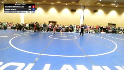 190 lbs Cons. Round 1 - Madison Beauregard, New Hampshire vs Tessa Henise, Pennsylvania