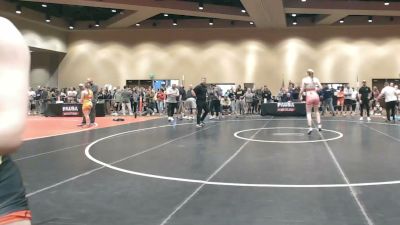 140 lbs Cons. Quarters - Adriana DeGroat, Team Mass vs Dakota Dengler, Mosers Mat Club