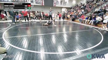 73 lbs Rr Rnd 1 - River Looper, Tonkawa Takedown Club vs Ixaiah Ford, Team Guthrie Wrestling