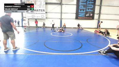 100 lbs Rr Rnd 3 - Dominick DAmbola, Terps Xtreme MS vs Kellen Metcalf, Donahue Wrestling Academy