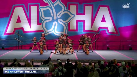 TAG Athletics - Stellar [2025 L1 Youth - D2 - Medium Day 2] 2025 Aloha Gatlinburg Showdown